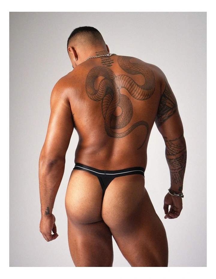 Icon Thong in Onyx image 5