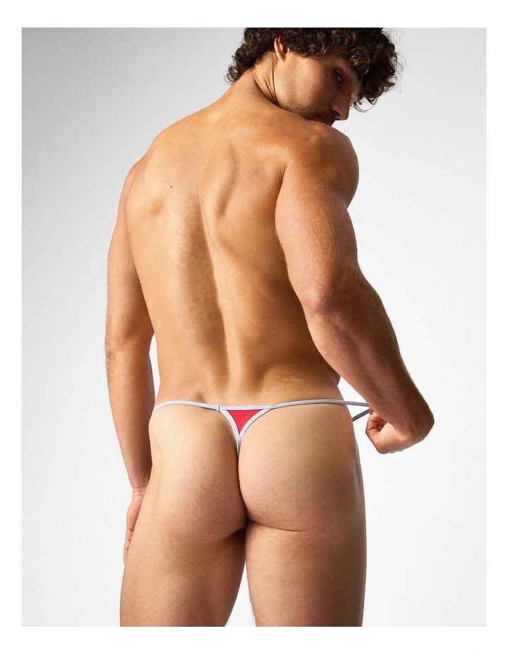 Flaunt Micro Thong in Cherry image 4