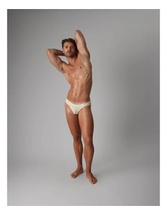 Eclipse Bikini Brief in Ecru