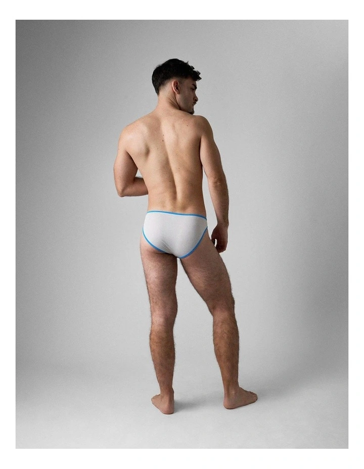 Flaunt Bikini Brief in Cyber Grey image 6