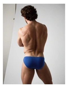 Glide Bikini Brief in Indigo