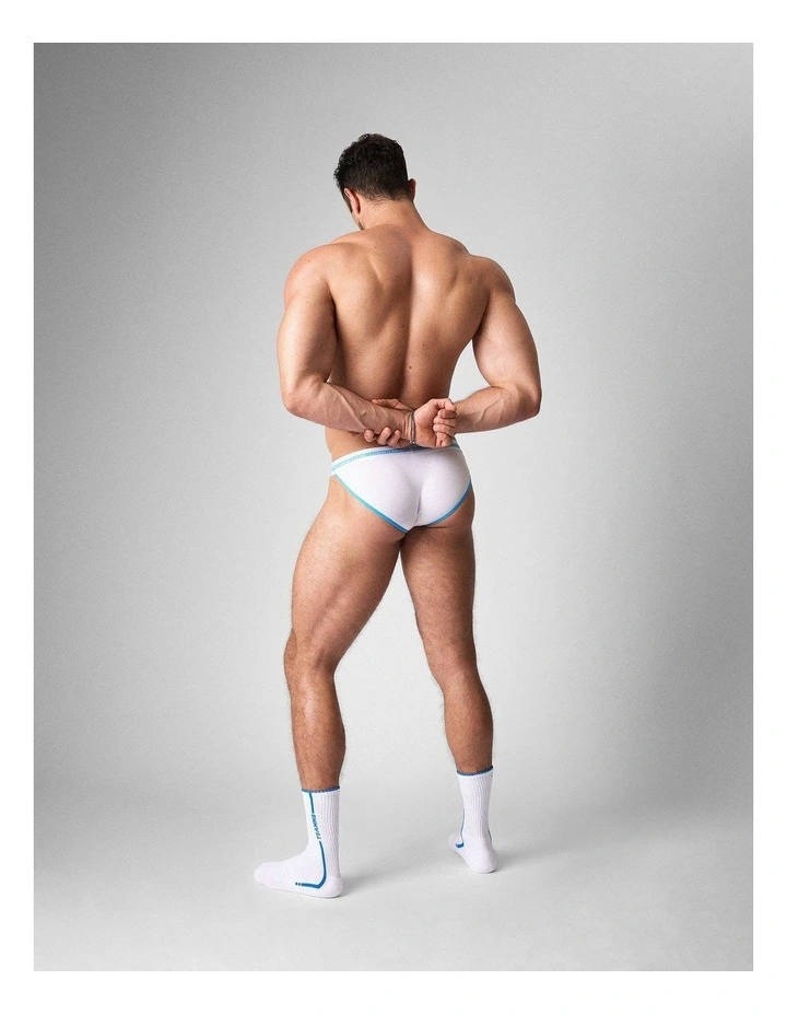 Optic Sports Brief in Azure image 3