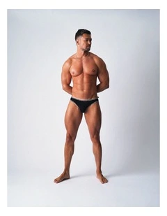 Glide Bikini Brief in Onyx