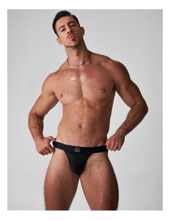 M8 Sports Brief in Charcoal image 2