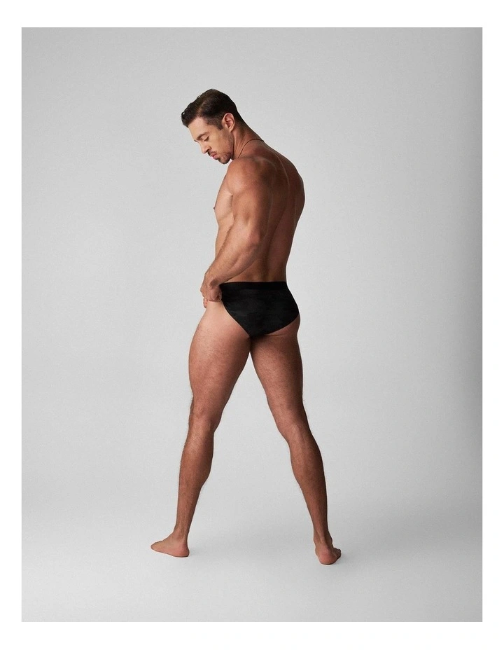 M8 Sports Brief in Charcoal image 3