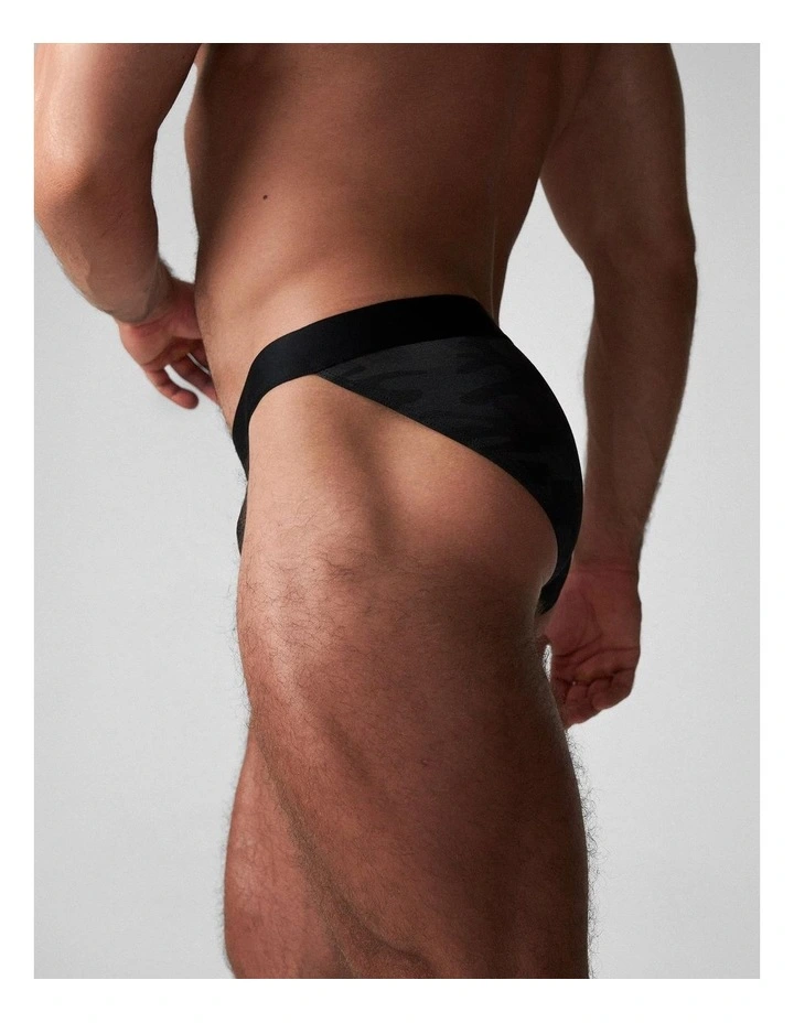 M8 Sports Brief in Charcoal image 4