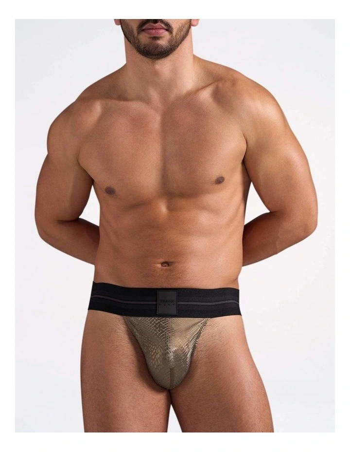 Flex Jockstrap in Python Bronze image 1