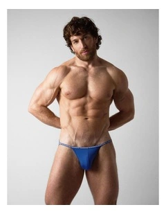 Glide Micro Jockstrap in Indigo