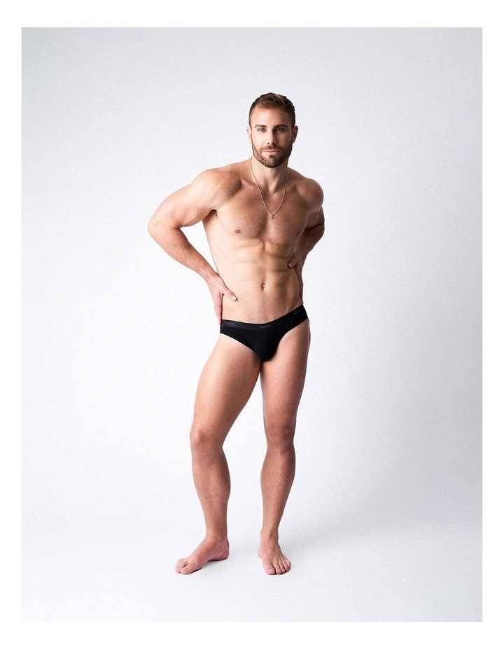 Team Cotton Jockstrap in Onyx image 3