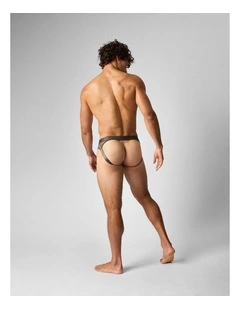 Score Sheer Slim Jockstrap in Pewter