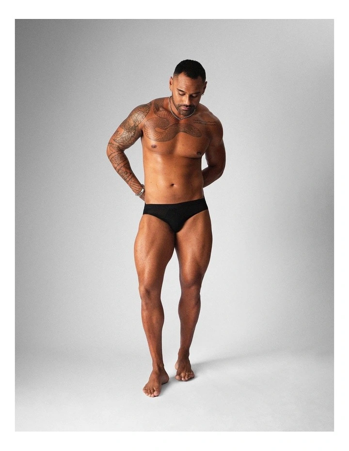 Allure Sheer Jockstrap in Noir image 2