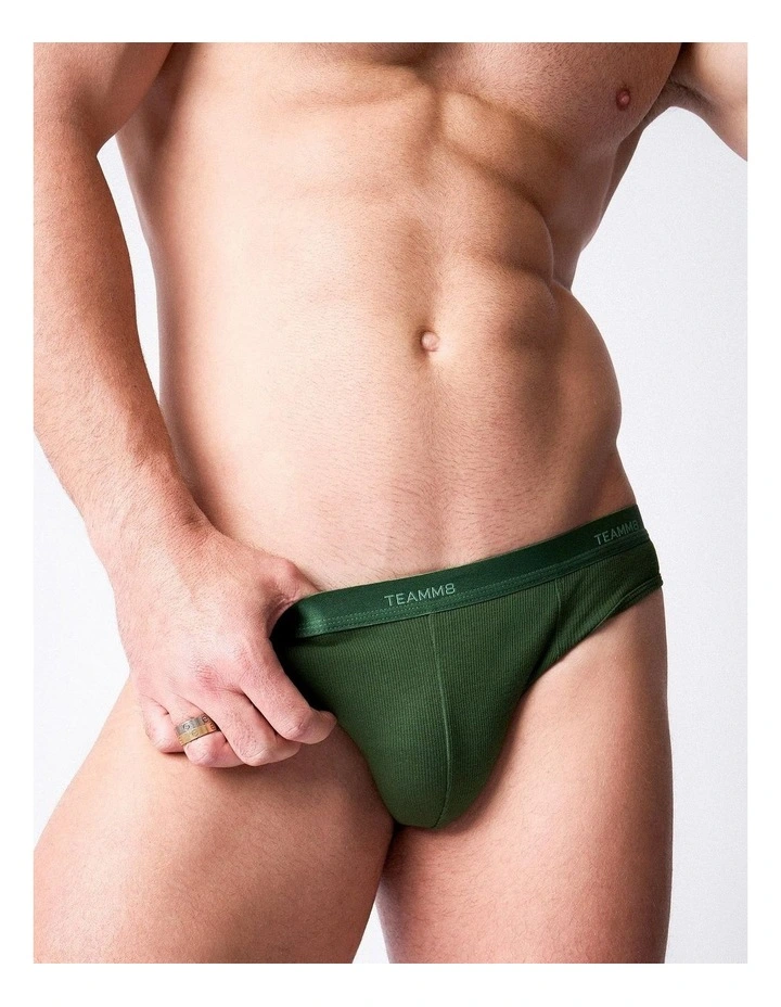 Team Cotton Jockstrap in Forest image 7