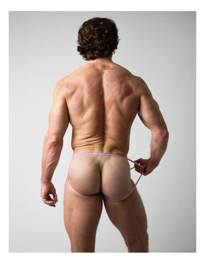 Glide Micro Jockstrap in Lilac image 3