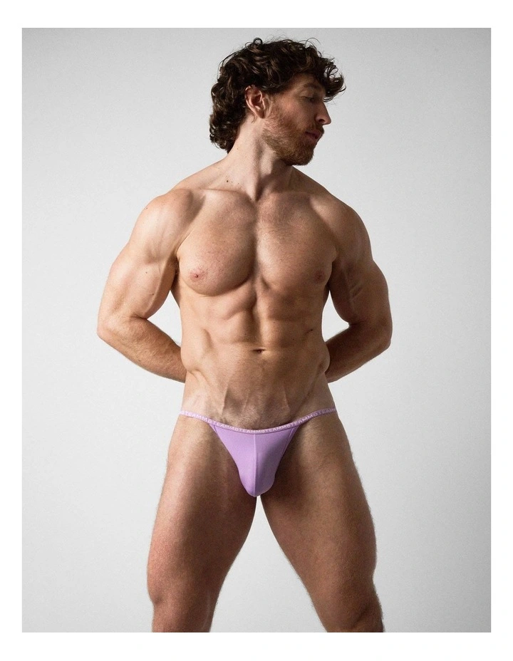 Glide Micro Jockstrap in Lilac image 6