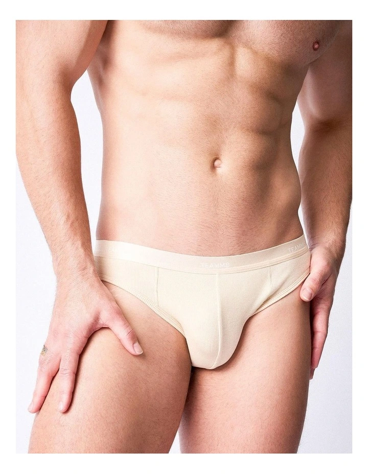 Team Cotton Jockstrap in Ecru image 6