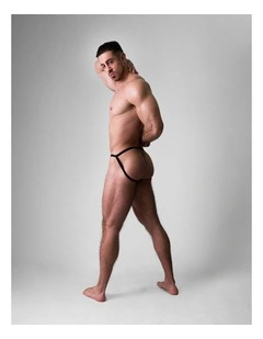 Flaunt Micro Jockstrap in Onyx