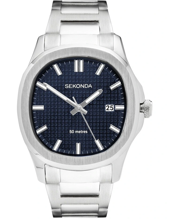 Octaire 40mm Link Silver Watch image 1