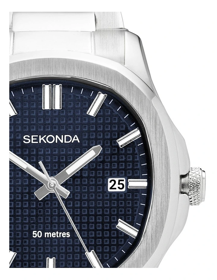 Octaire 40mm Link Silver Watch image 3