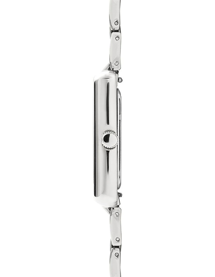 Clement 28x37mm Link Watch in Silver image 4