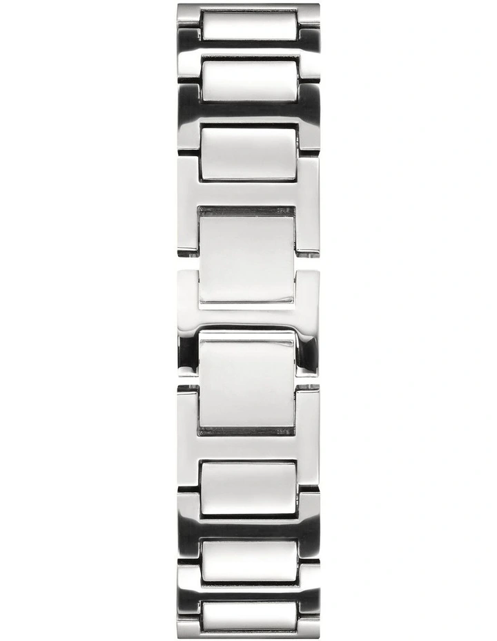 Clement 28x37mm Link Watch in Silver image 5