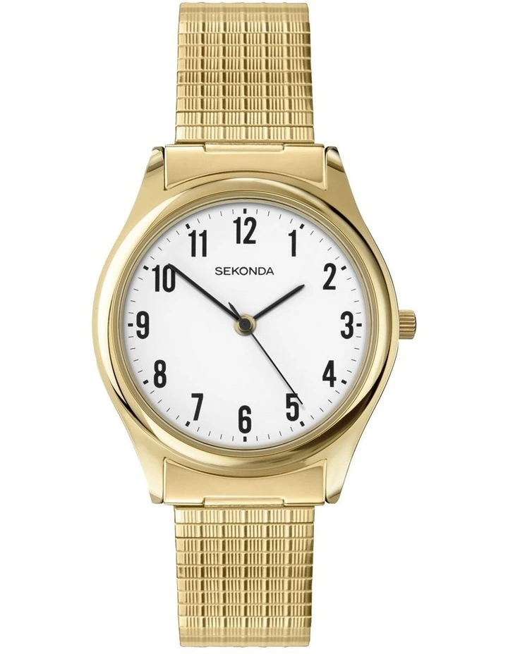 Classic 36mm Expander Watch in Gold image 1