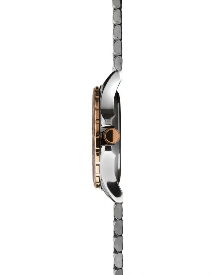 Belearic 44mm Rubber Watch in Silver image 2