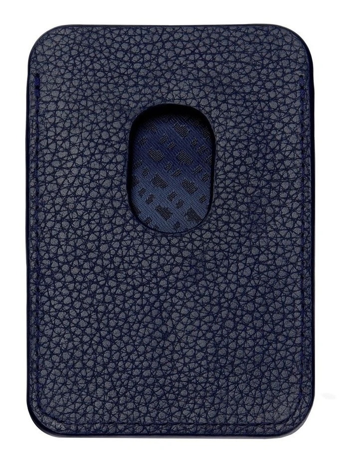 BOSS Card Holder Mobile Classic Grained Navy image 3
