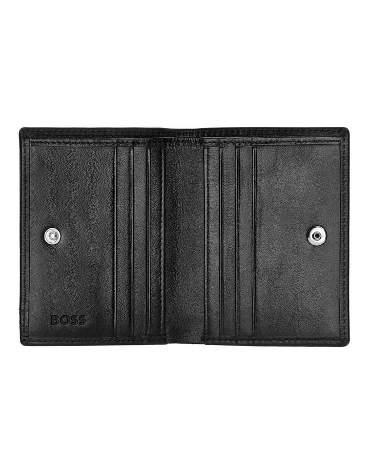 Folding Leather Card Holder Iconic Black image 4