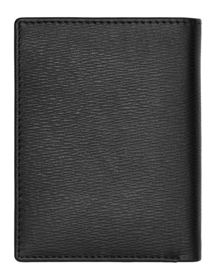 Folding Leather Card Holder Iconic Black image 5