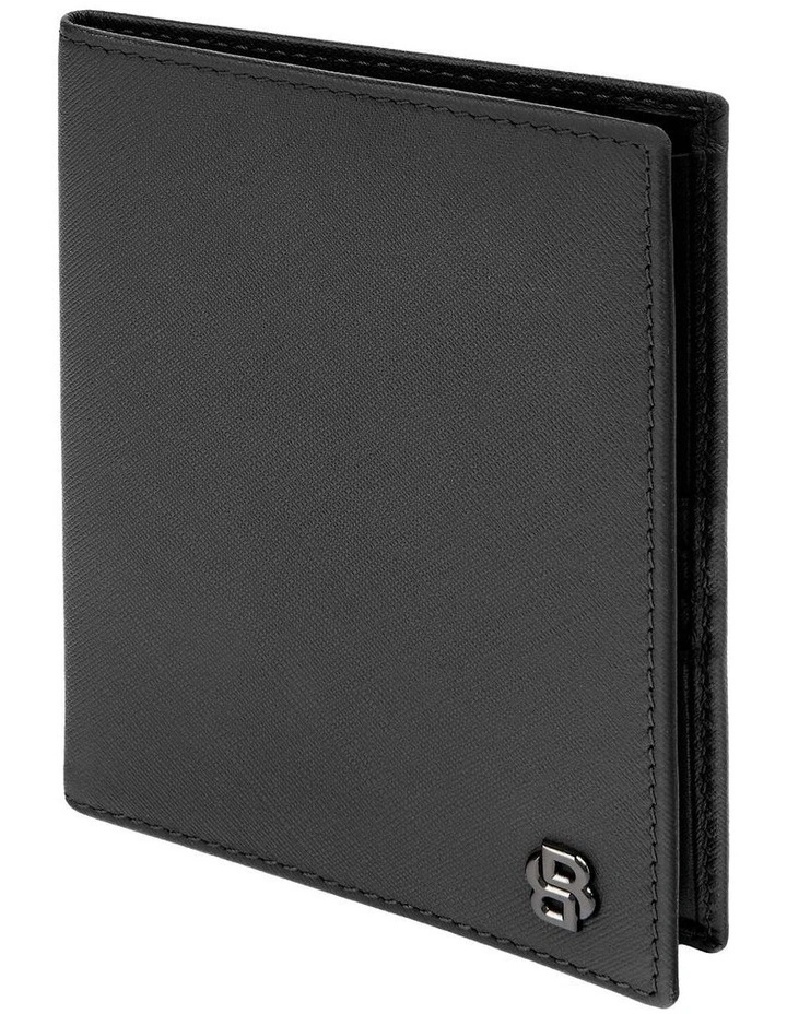 BOSS Passport Holder Saffiano Leather Black image 3