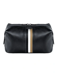 BOSS Iconic Black Toiletry Bag