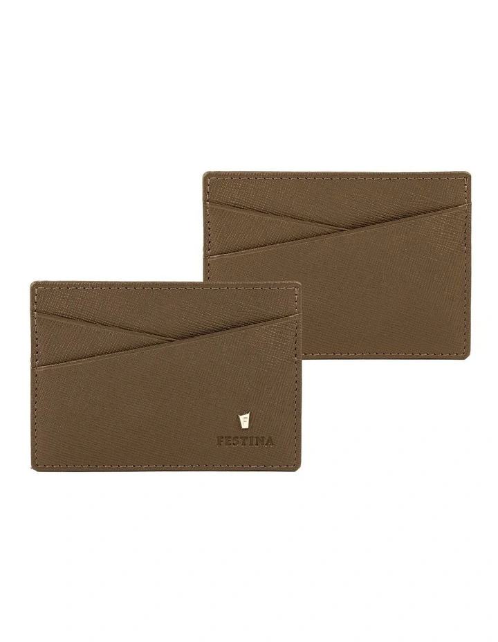 Festina Leather Card Holder Chronobike Camel image 1
