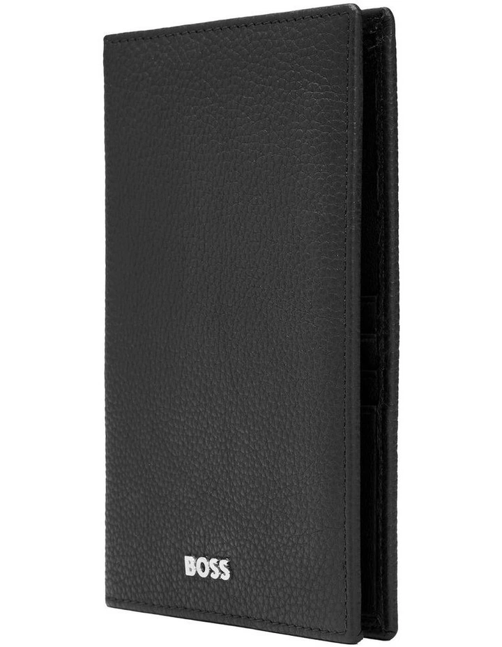 Passport Holder Classic Grained Black Leather image 3