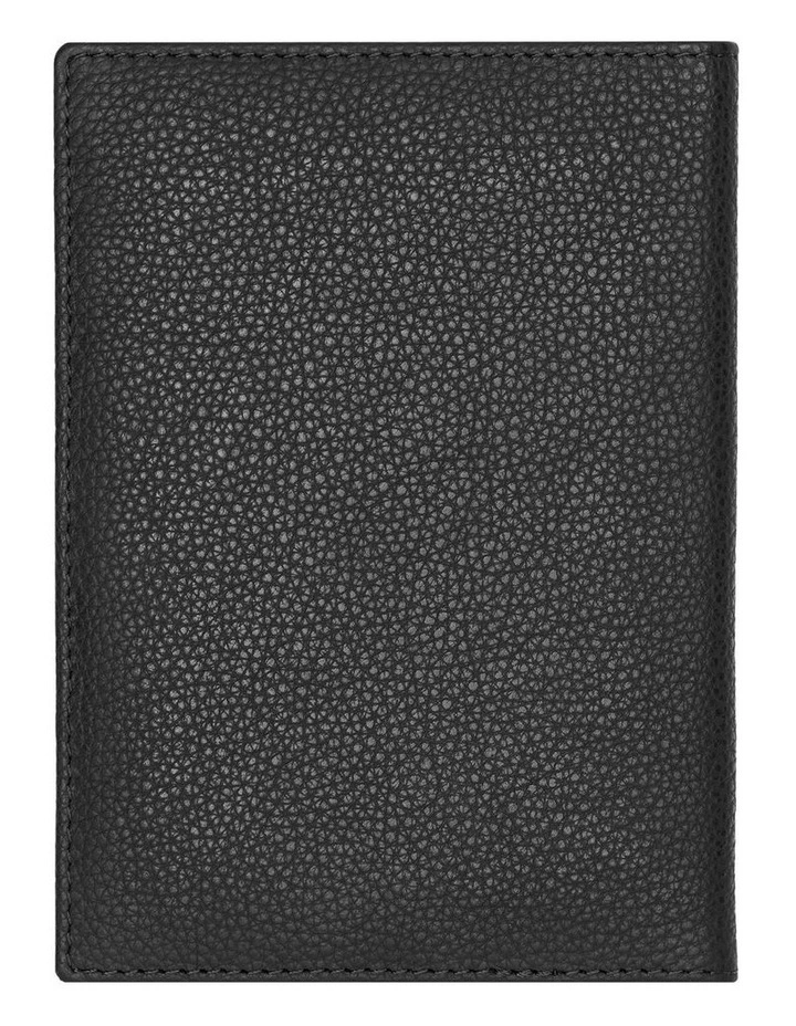 Passport Holder Classic Grained Black Leather image 5