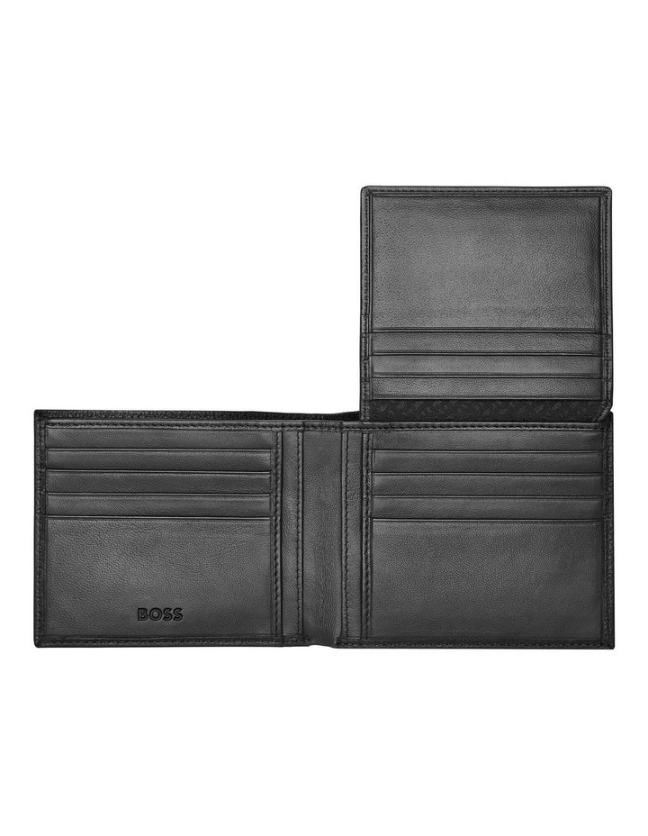 Trifold Leather Wallet Classic Grained Black image 4
