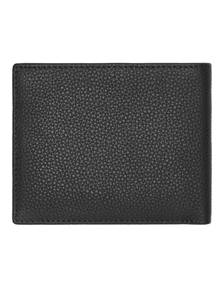 Trifold Leather Wallet Classic Grained Black image 5