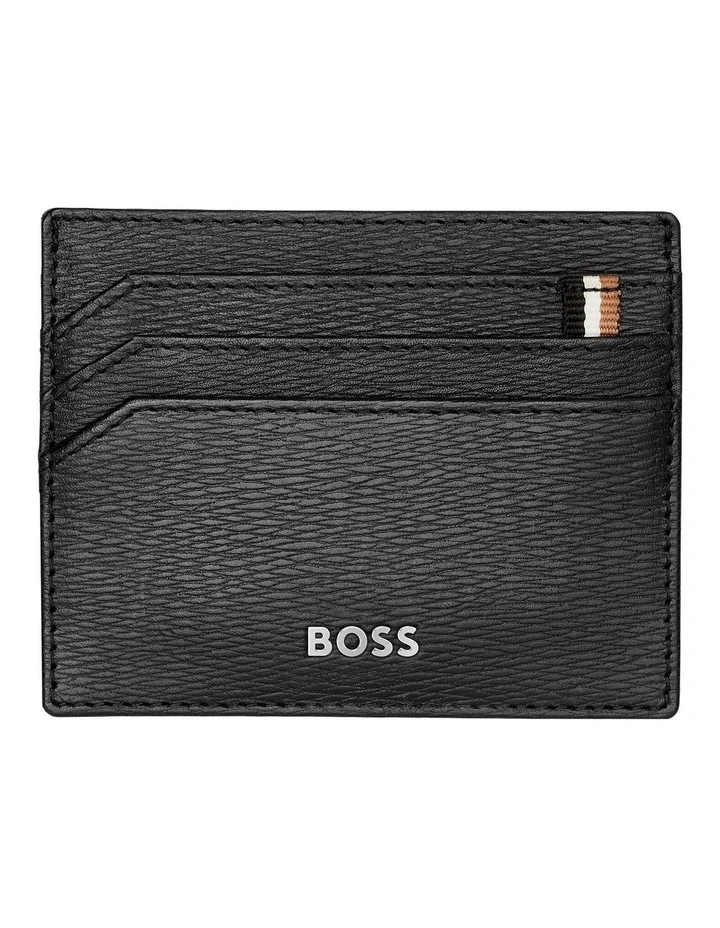Card Holder Iconic Black Leather image 1