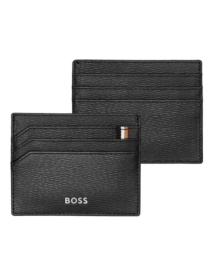 Card Holder Iconic Black Leather image 2