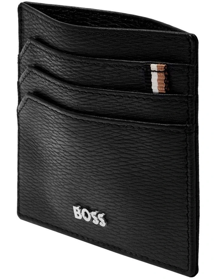 Card Holder Iconic Black Leather image 3