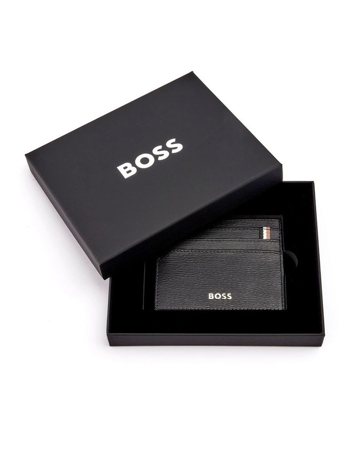 Card Holder Iconic Black Leather image 5