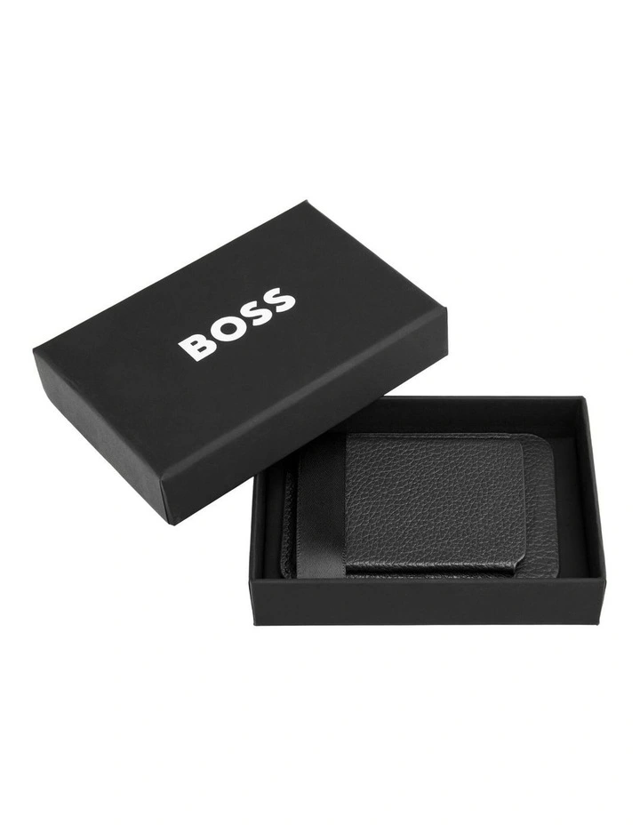 BOSS Card Holder Mobile Classic Grained Black image 5