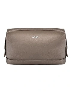 BOSS Toiletry Bag Classic Grained Taupe
