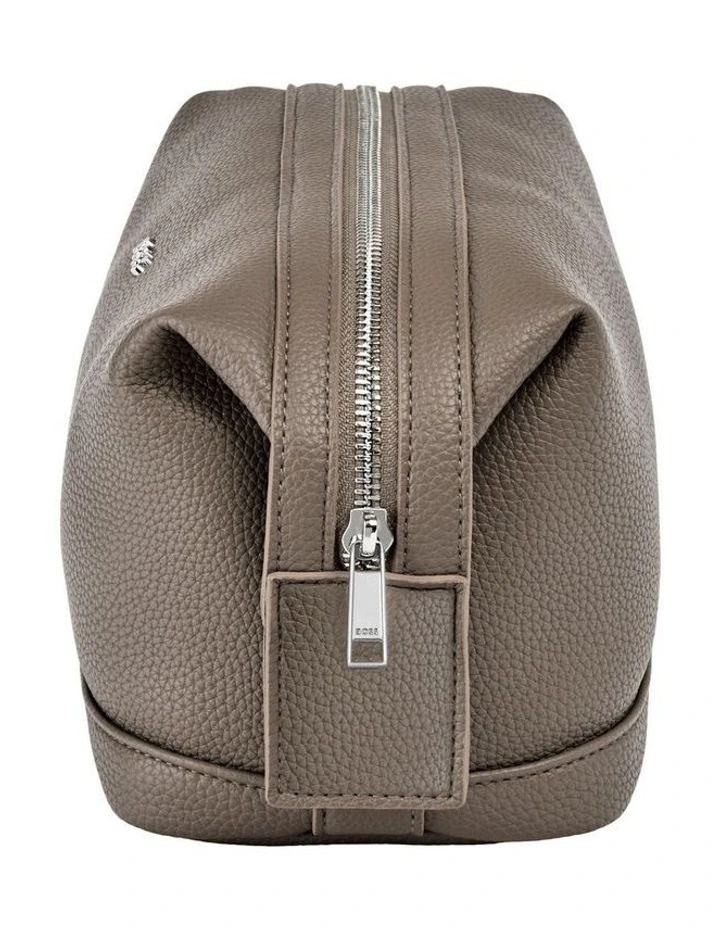 BOSS Toiletry Bag Classic Grained Taupe image 3