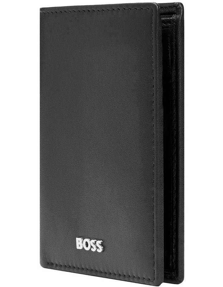 Boss Leather Card Holder Classic Smooth Black image 3
