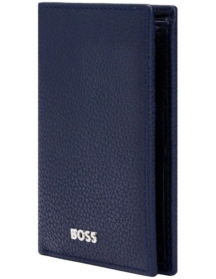 BOSS Folding card holder Classic Grained Navy image 3