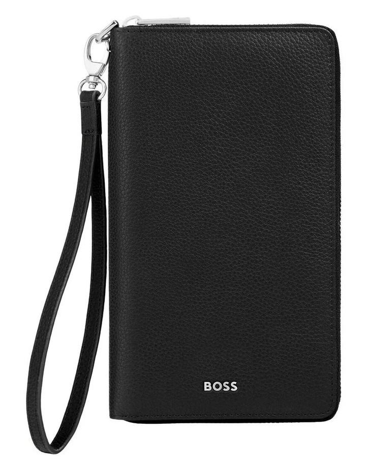BOSS Travel Wallet Classic Grained Black image 1