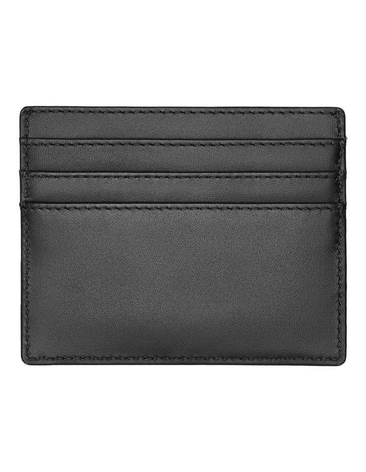 Boss Leather Card Holder Classic Smooth Black image 4