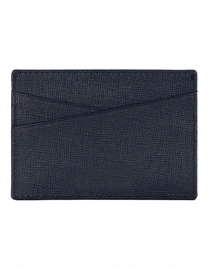 Leather Card Holder Chronobike Navy image 4