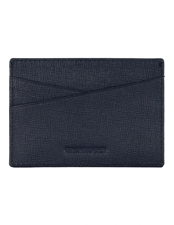 Leather Card Holder Chronobike Navy image 5