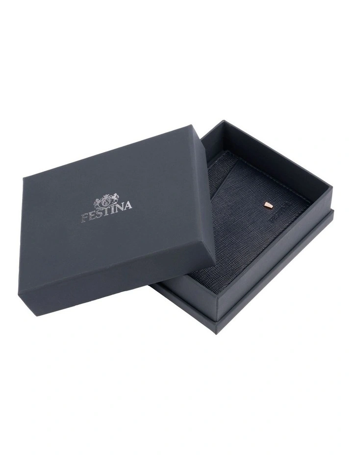 Leather Card Holder Chronobike Navy image 6